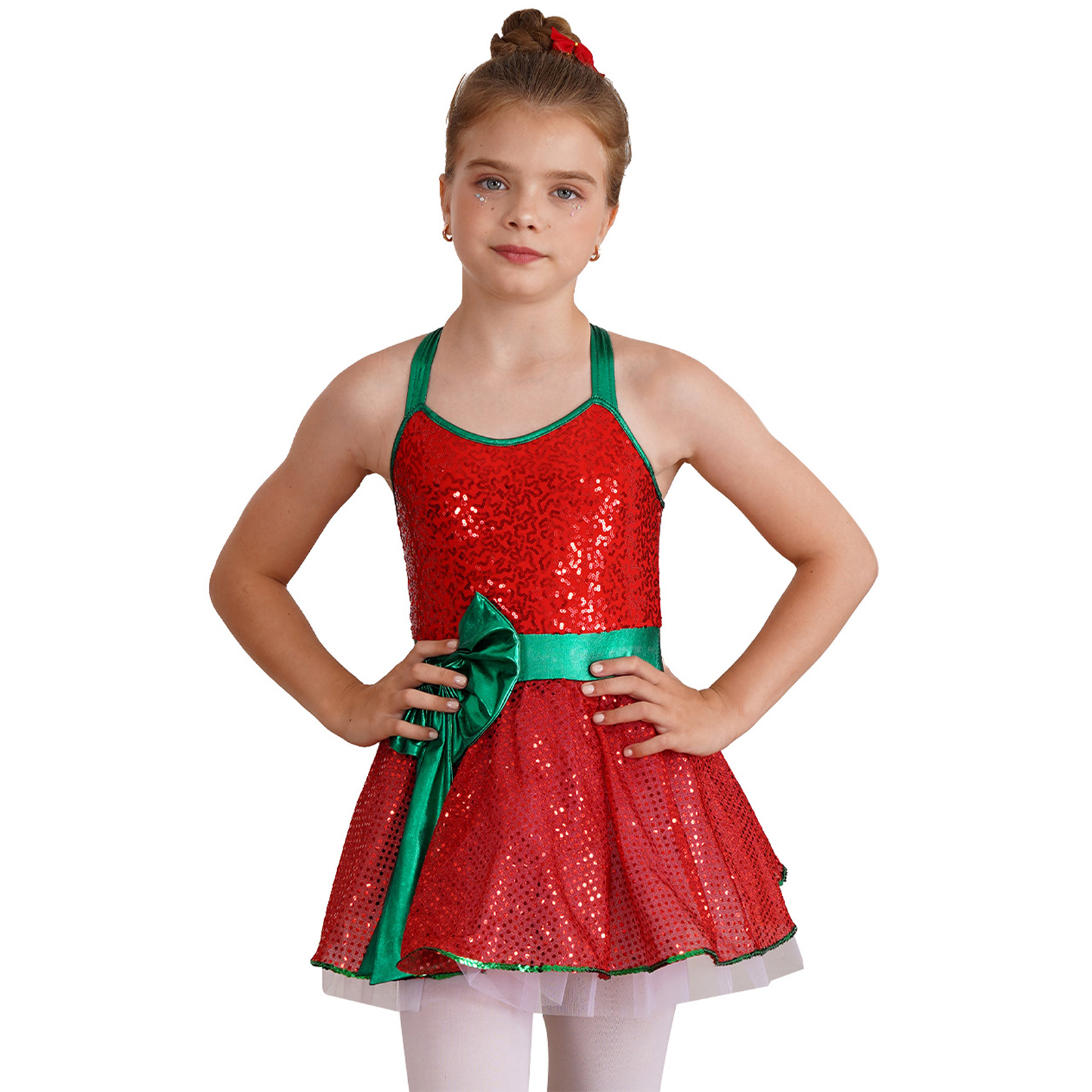 Elf Costume Christmas - Girls Christmas Santa Elf Costume Ballet