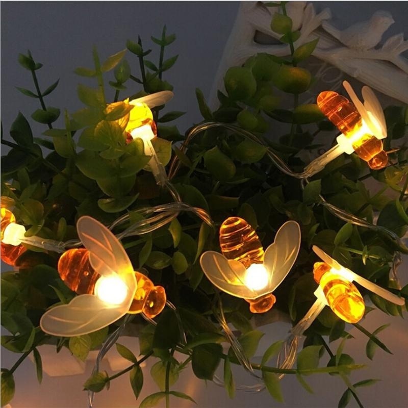 10 LED Honey Bee Led String Fa - Led Fairy String Lights 评论和价格