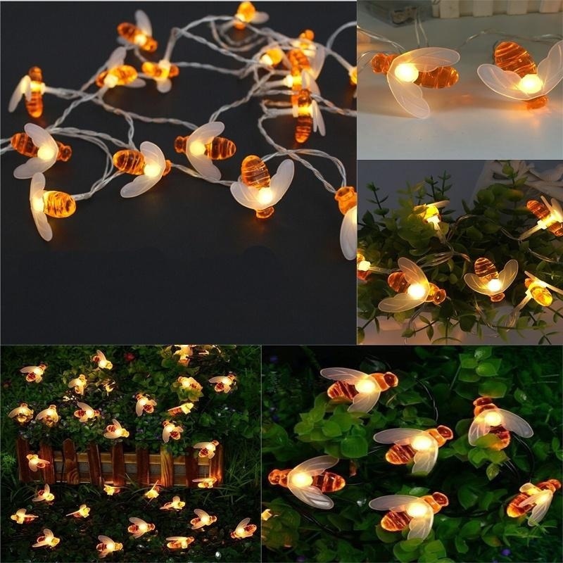 10 LED Honey Bee Led String Fa - Led Fairy String Lights 评论和价格