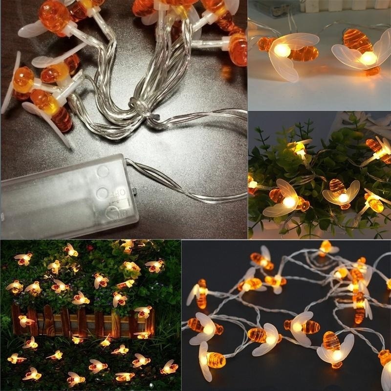 10 LED Honey Bee Led String Fa - Led Fairy String Lights 评论和价格