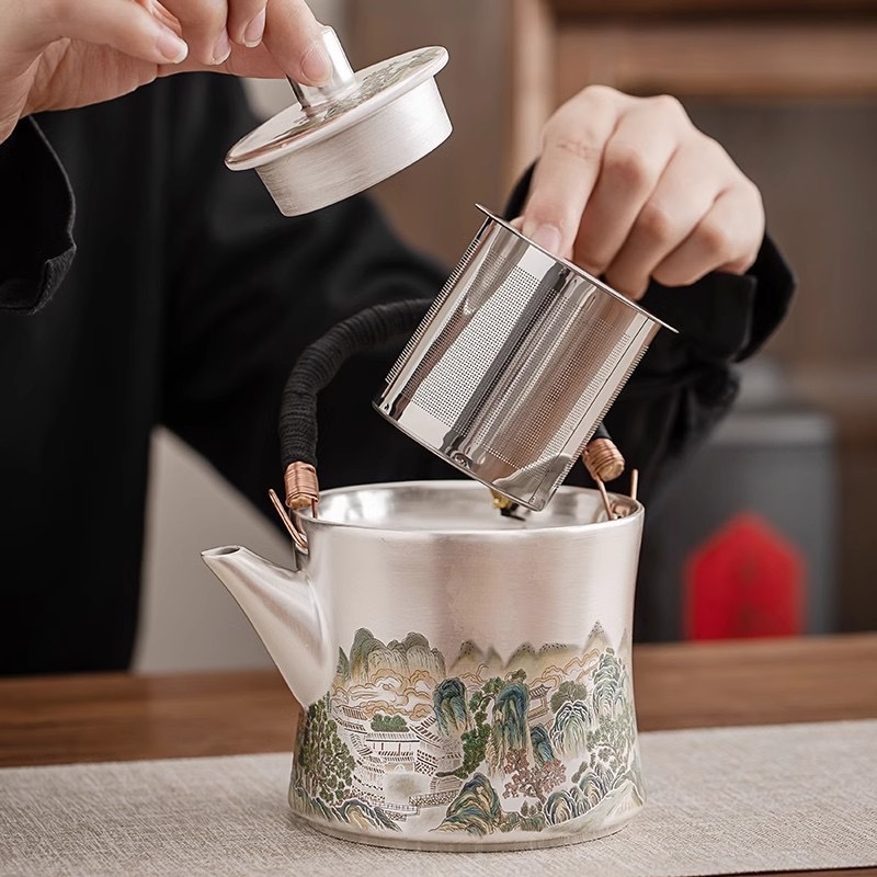 YFY Liu Yin one pot two cups p - Gift Box Wrap Set 评论和价格