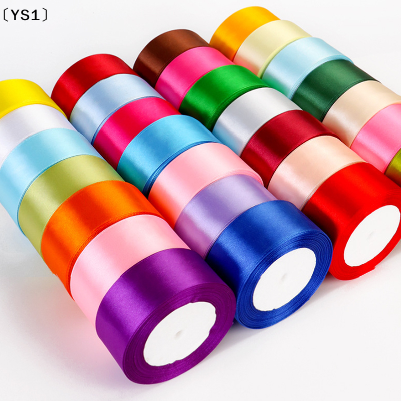 〔YS1〕4cm 25 Yards Satin Ribbon - Ribbon Bow Gift 评论和价格