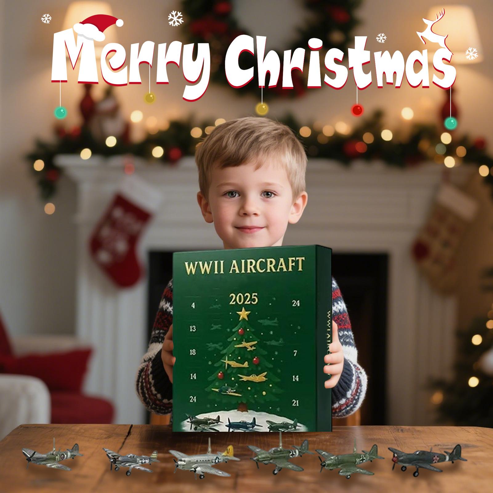 Christmas Aircraft Advent Cale - Advent Calendar Gift 评论和价格