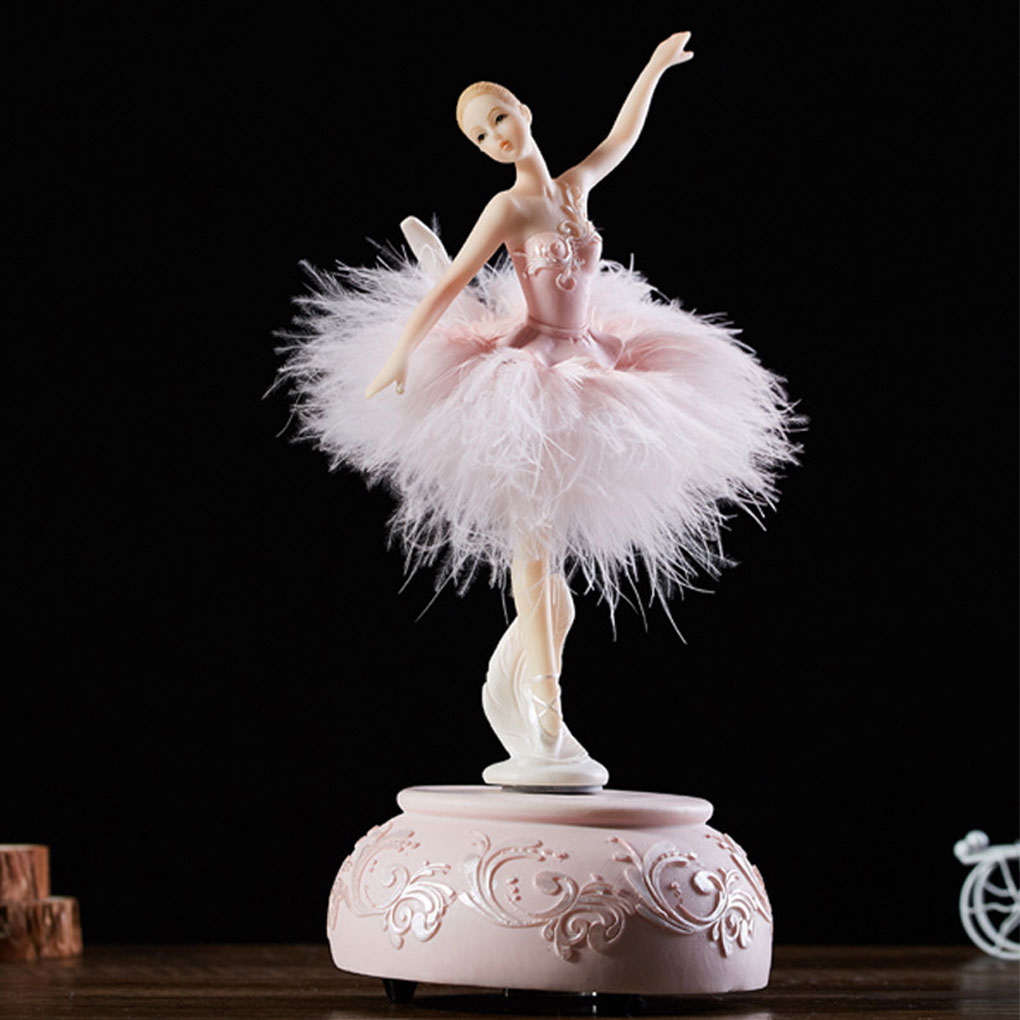 Ballerina Music Box Dancing Gi - Snow Globe Musical 评论和价格