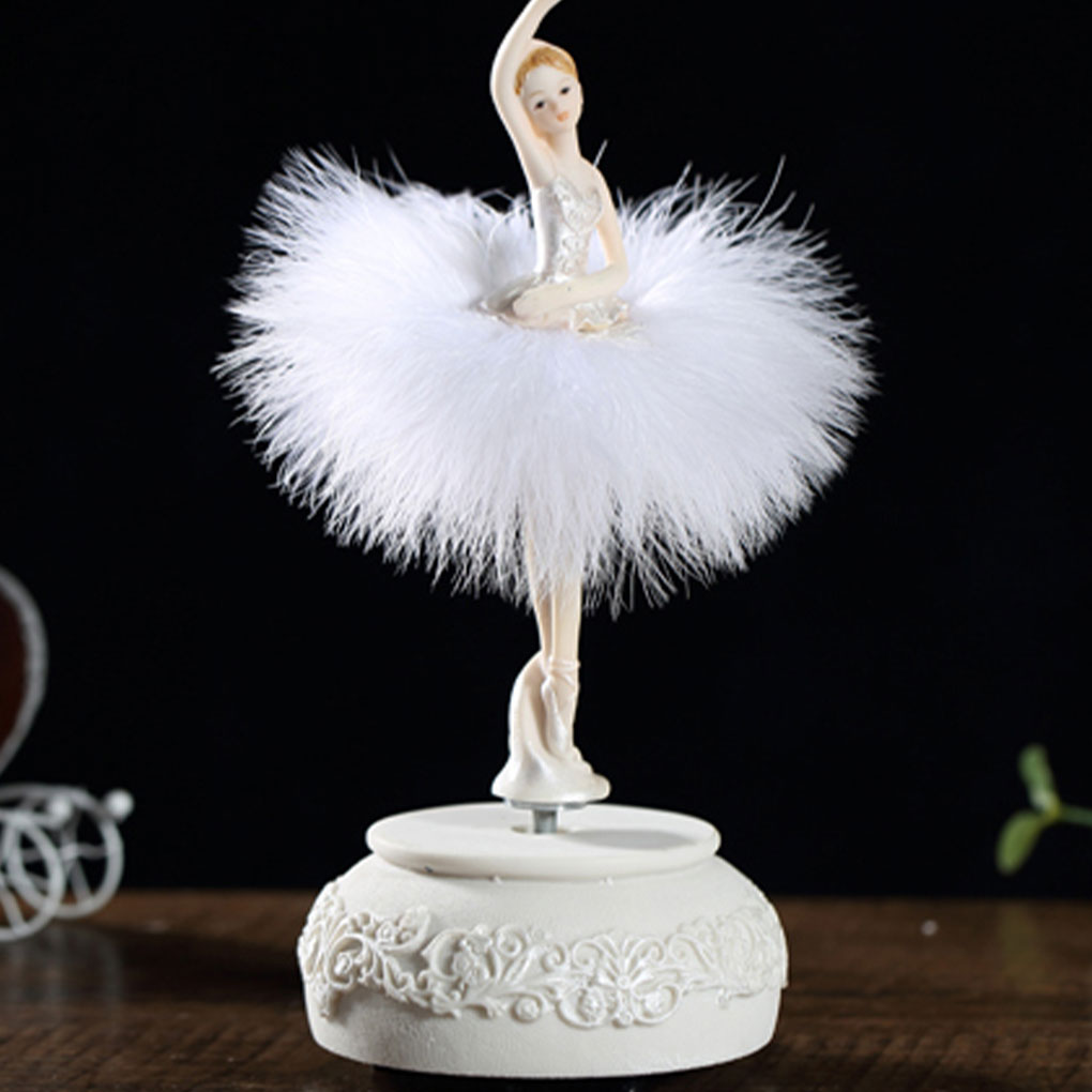 Ballerina Music Box Dancing Gi - Snow Globe Musical 评论和价格