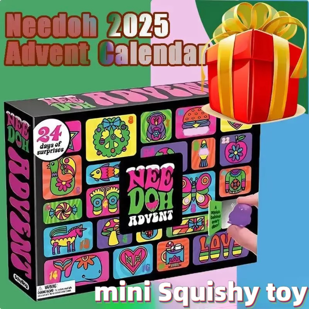 New Hot Nee Doh Creative Mini  - Advent Calendar Gift 评论和价格