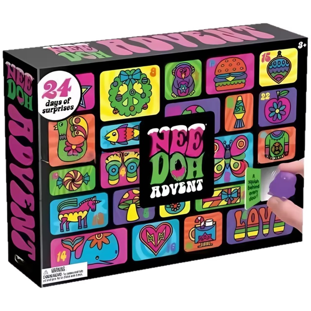 New Hot Nee Doh Creative Mini  - Advent Calendar Gift 评论和价格