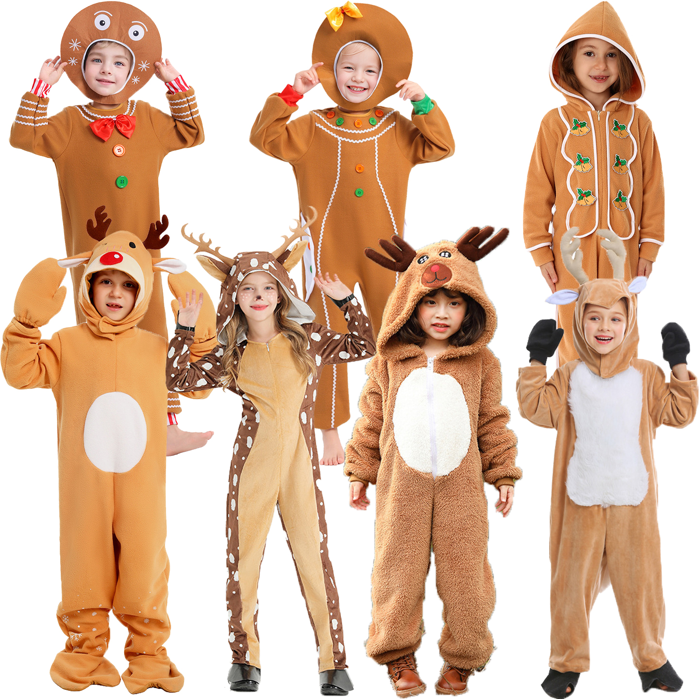 Christmas Halloween COS Deer G - Elf Costume Christmas 评论和价格