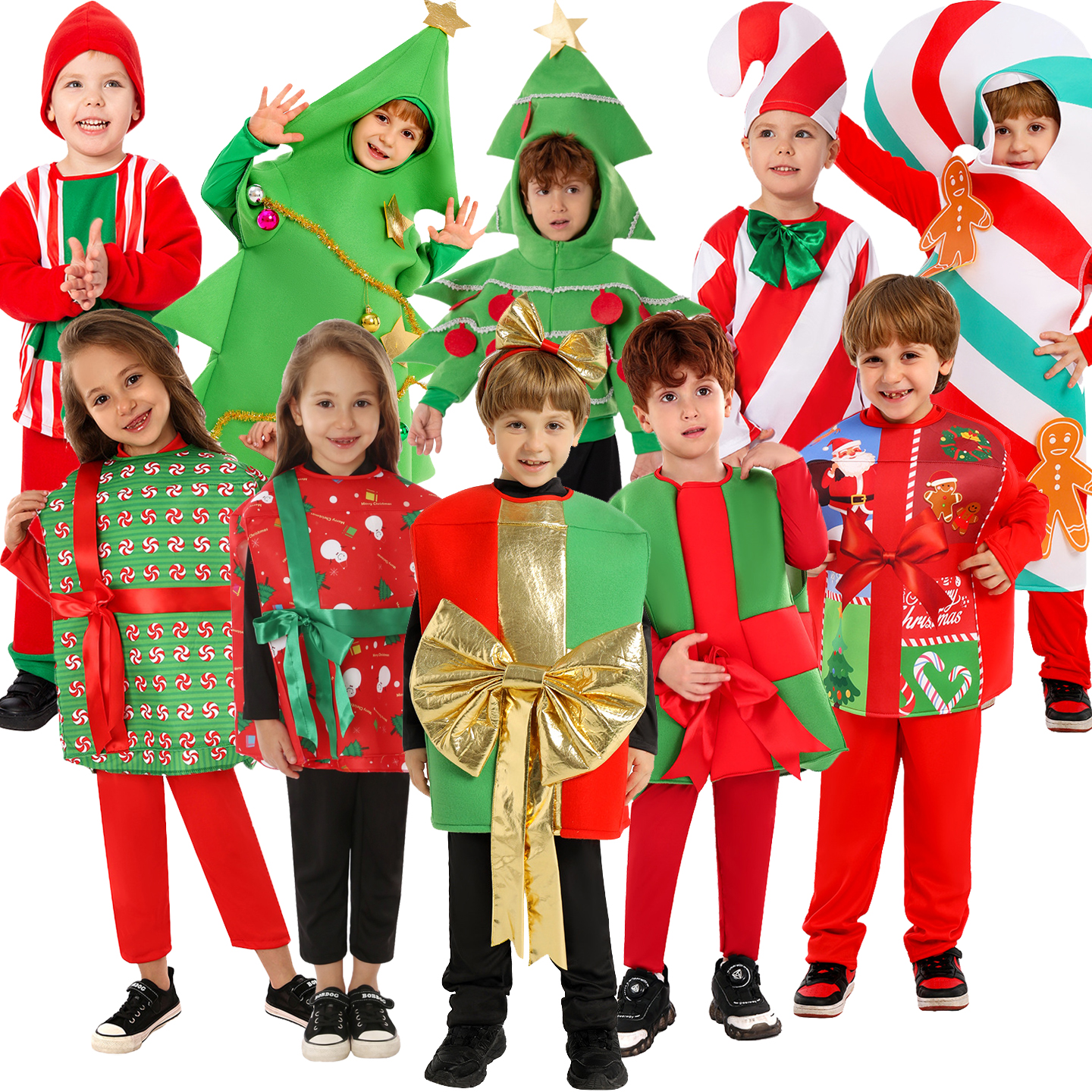 Christmas Halloween COS Deer G - Elf Costume Christmas 评论和价格