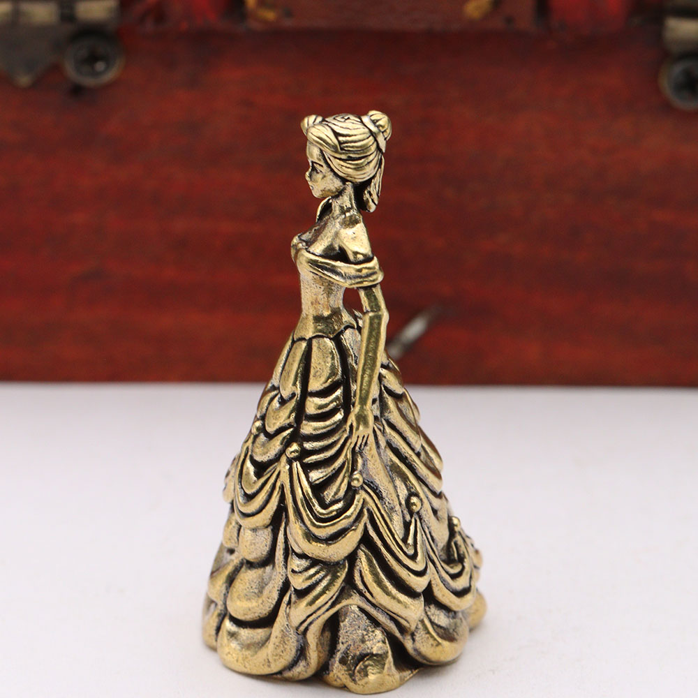 Brass Dress Princess Small Sta - Nutcracker Figurine 评论和价格