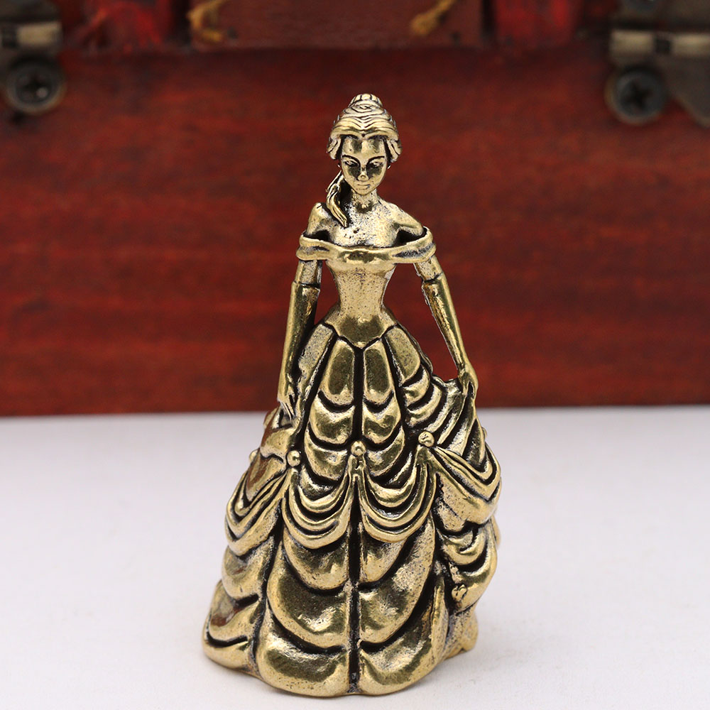 Brass Dress Princess Small Sta - Nutcracker Figurine 评论和价格