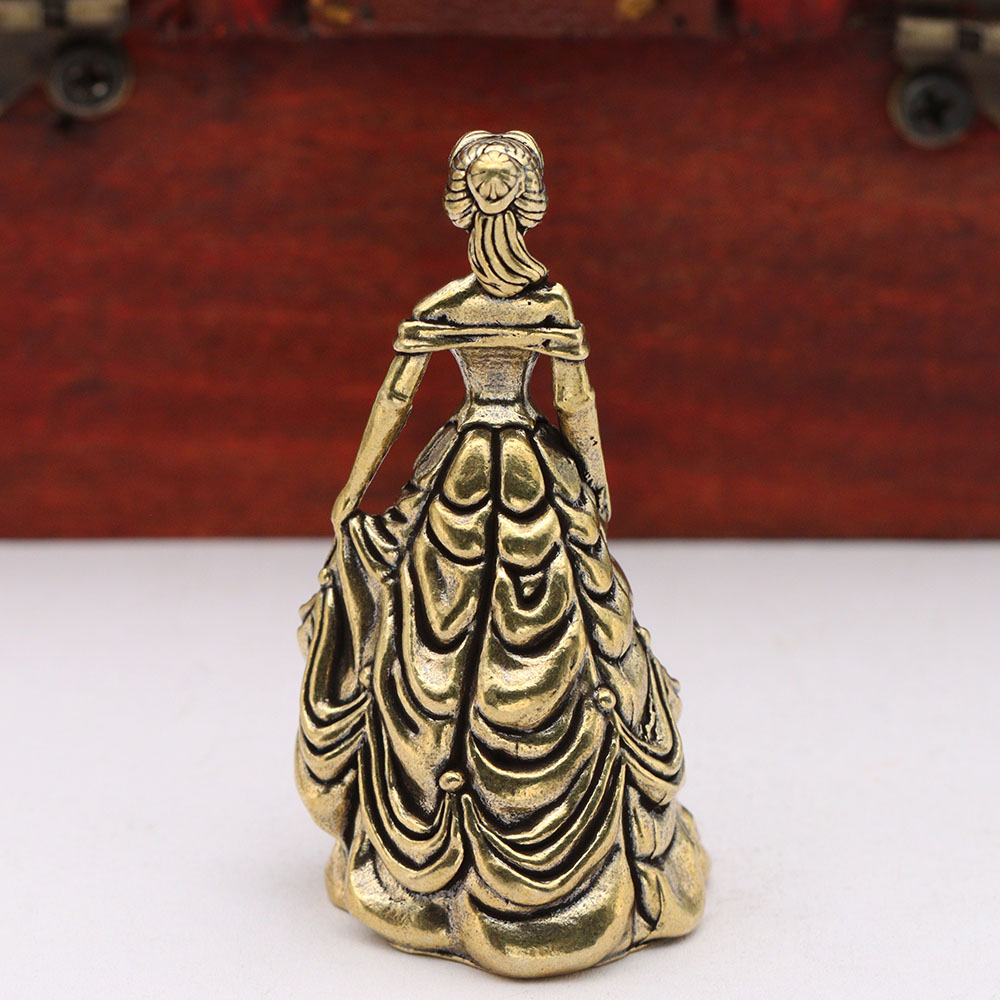 Brass Dress Princess Small Sta - Nutcracker Figurine 评论和价格