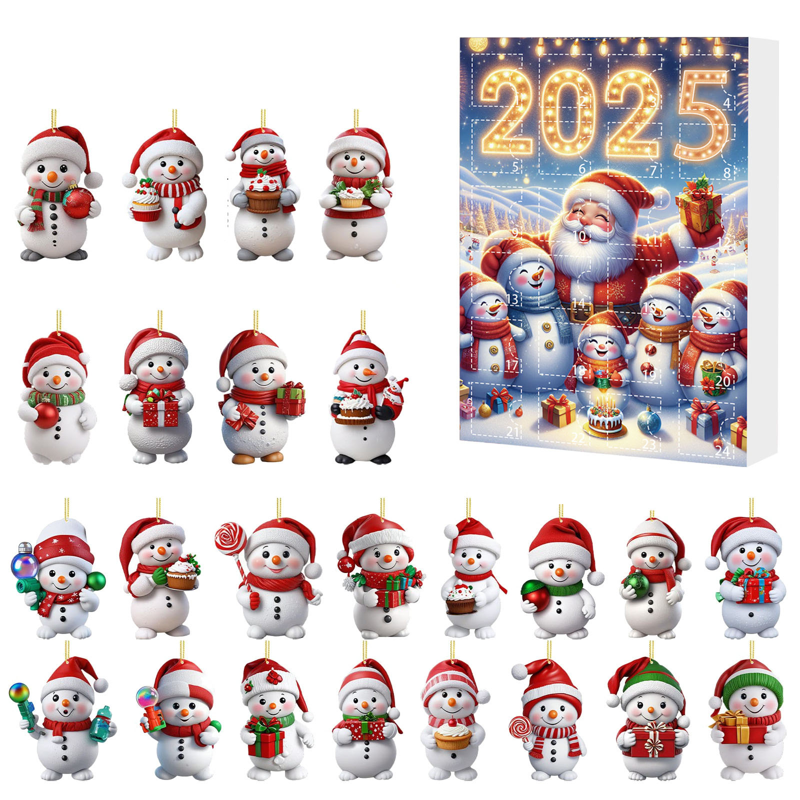Christmas Advent Calendar with - Advent Calendar Gift 评论和价格