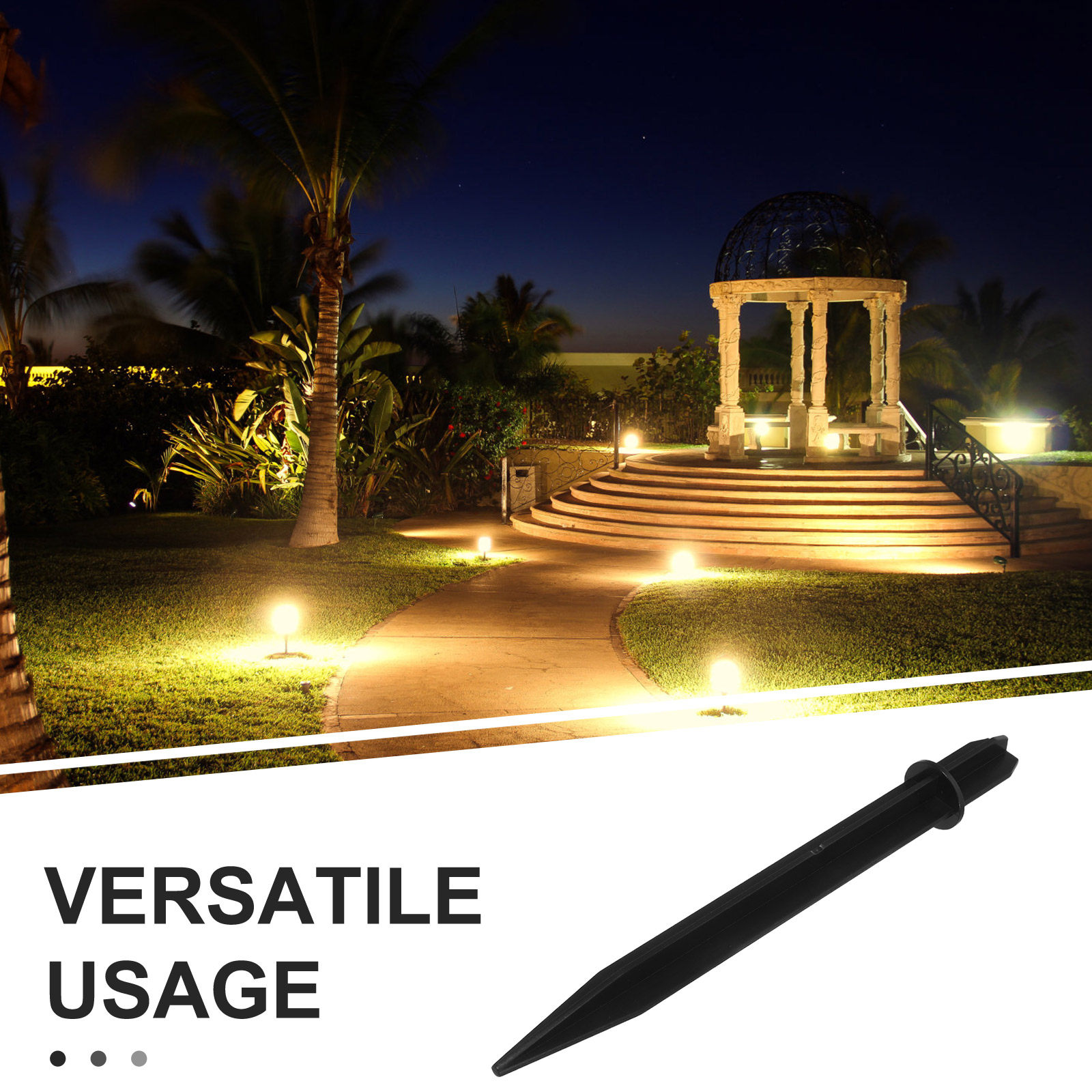10Pcs Lawn Light Accessories P - Christmas Lights Outdoor 评论和价格
