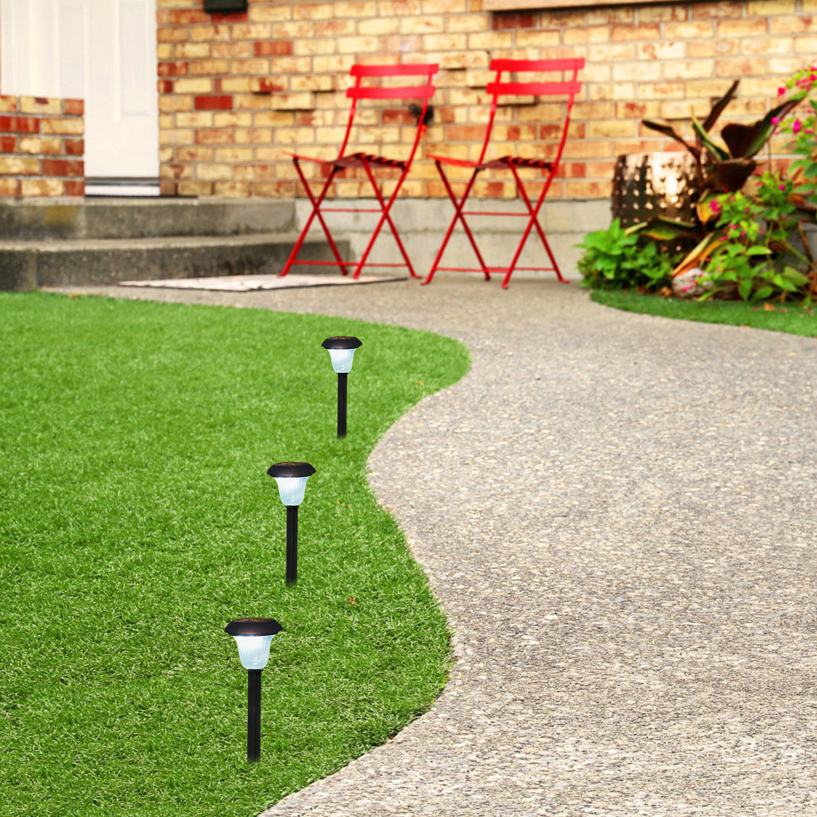 10Pcs Lawn Light Accessories P - Christmas Lights Outdoor 评论和价格