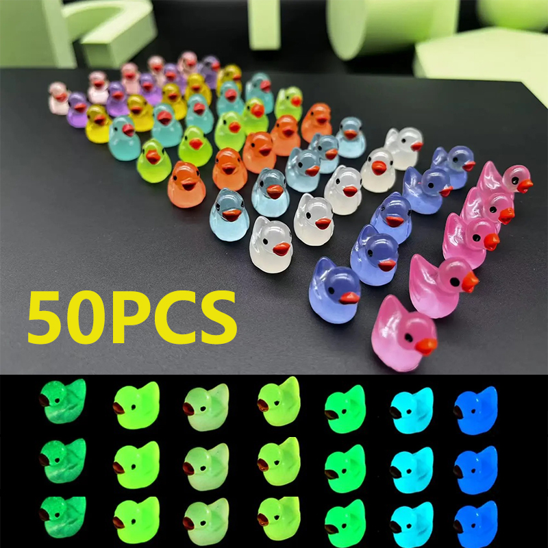 50PCS Glowing Mini Resin Littl - Nutcracker Figurine 评论和价格