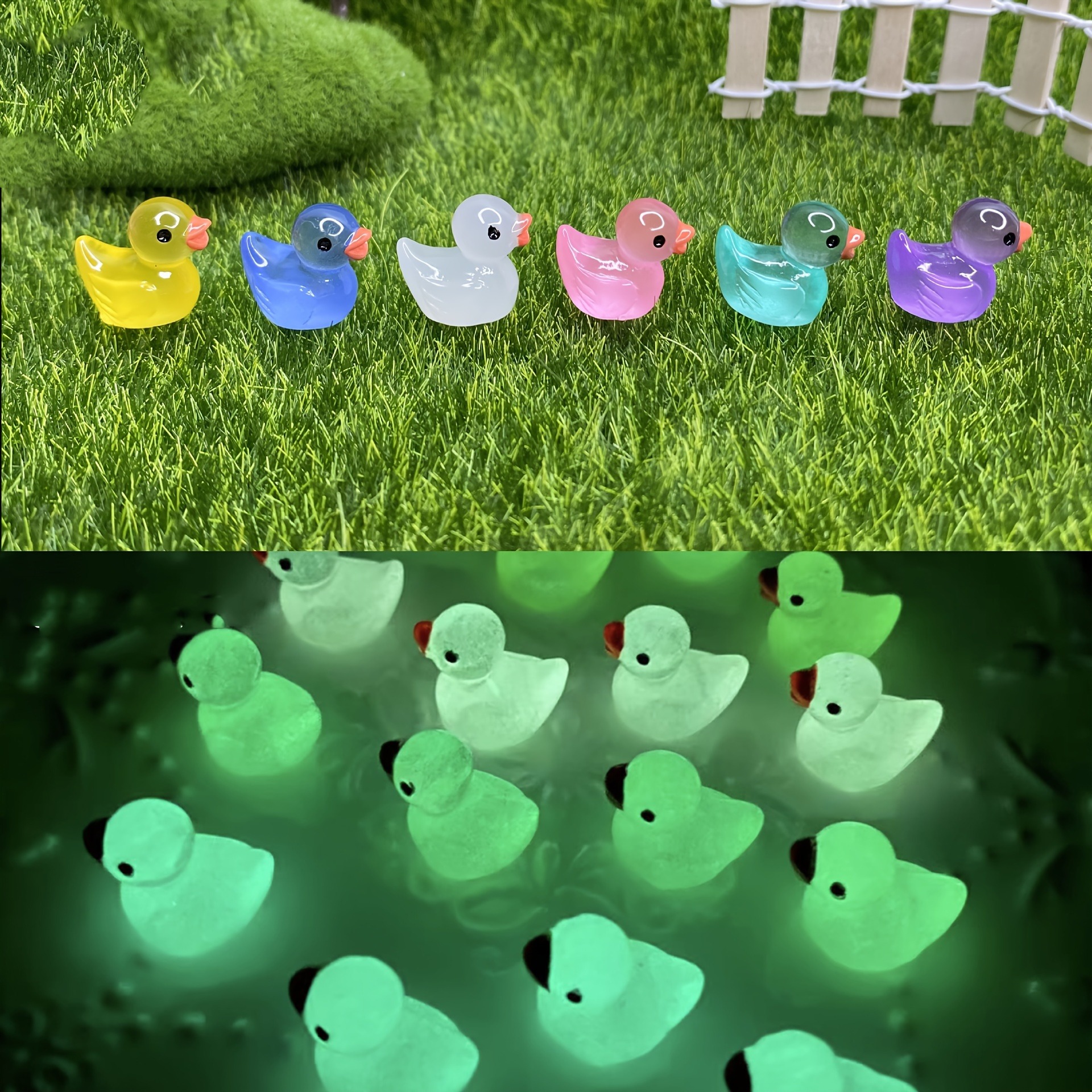 50PCS Glowing Mini Resin Littl - Nutcracker Figurine 评论和价格