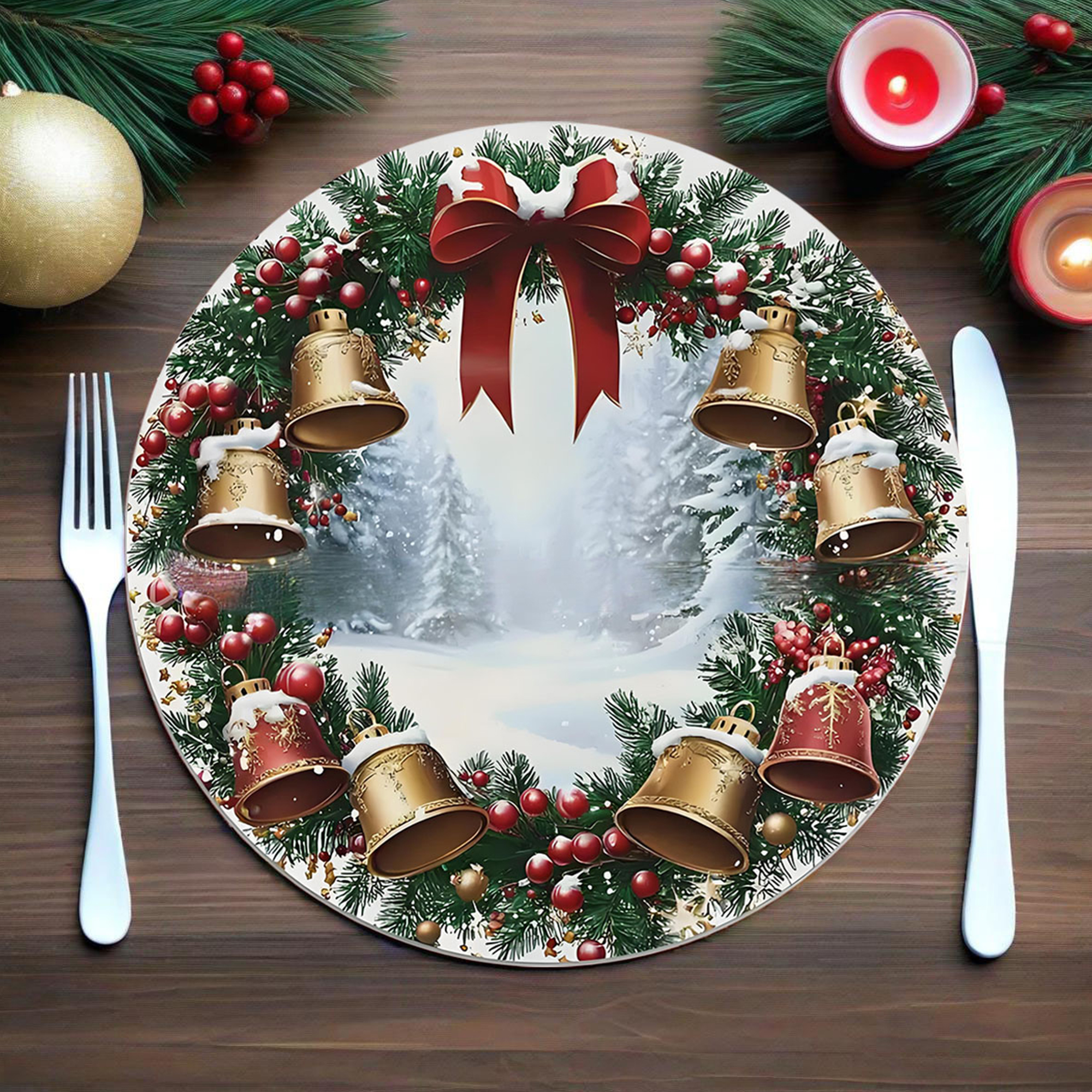 Christmas Table Runner Festive - Christmas Table Runner 评论和价格