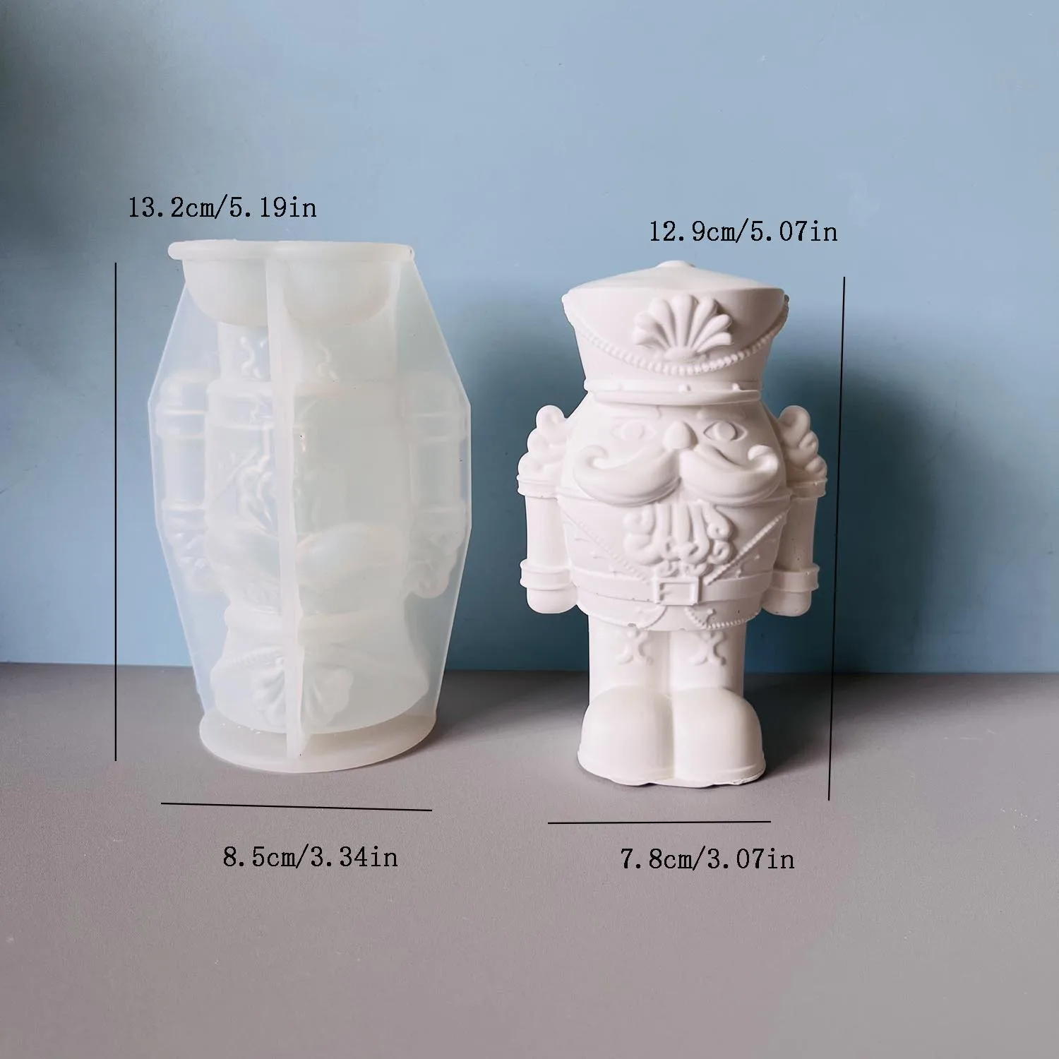 DIY 3D Nutcracker Ornament Sil - Nutcracker Figurine 评论和价格
