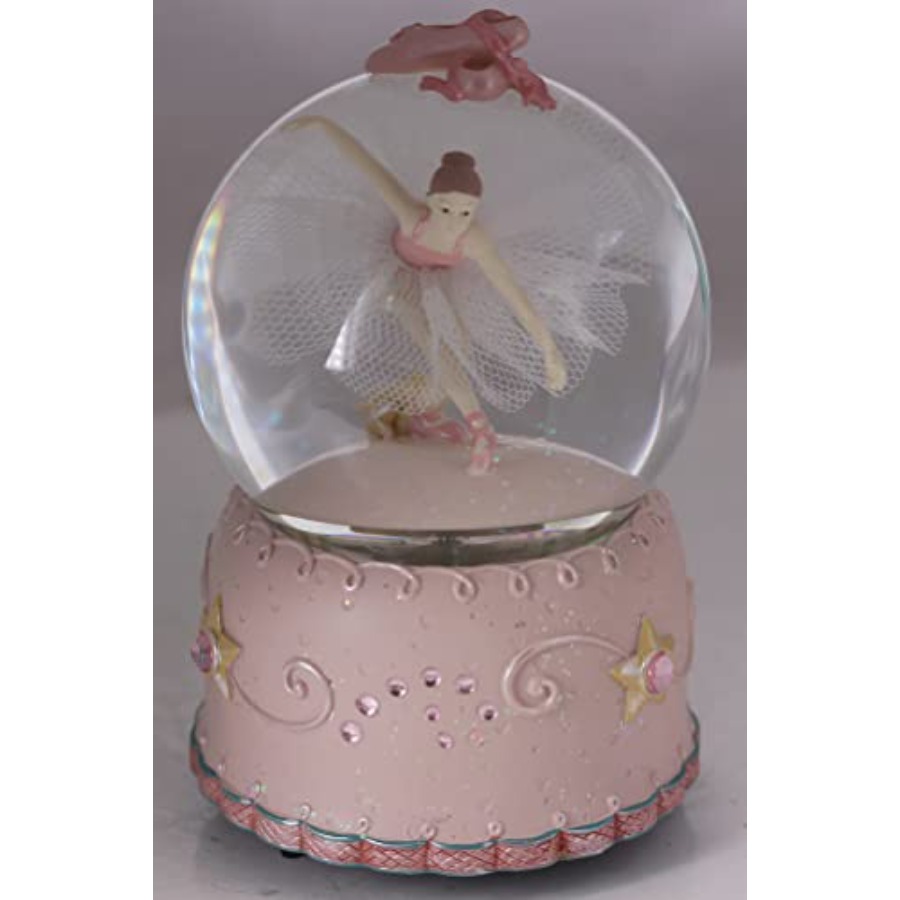 Ballerina Girl Swan Lake Rotat - Snow Globe Musical 评论和价格
