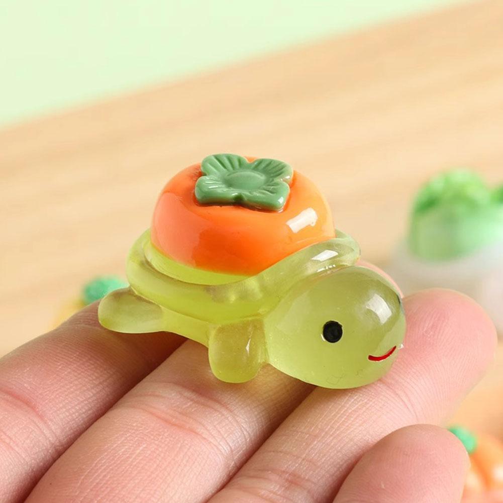 Cute Mini Luminous Turtle Orna - Nutcracker Figurine 评论和价格