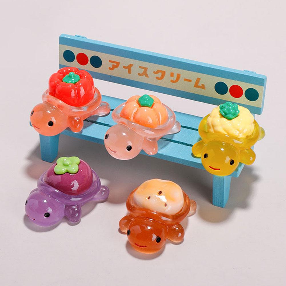 Cute Mini Luminous Turtle Orna - Nutcracker Figurine 评论和价格