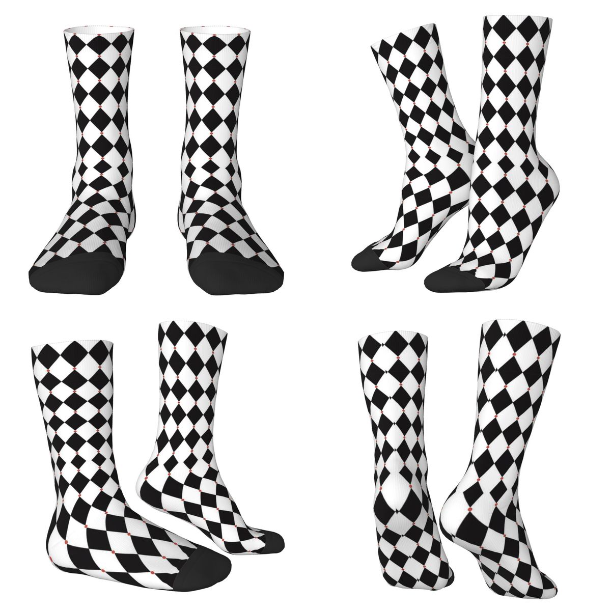 Harlequin Plaid Playing Cards  - Christmas Throw Blanket 评论和价格