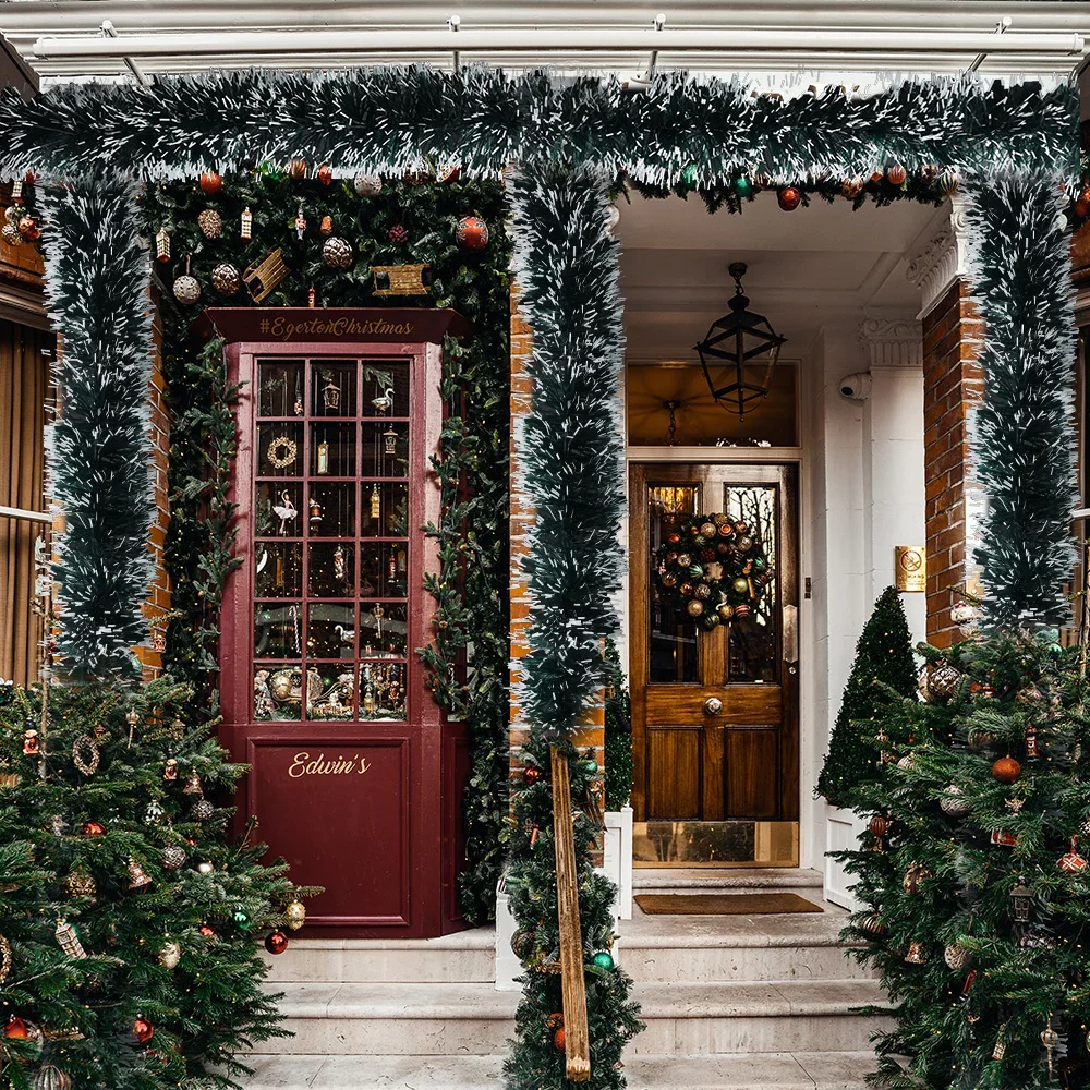 2/40m Christmas Tinsel Ribbons - Tinsel Garland Decoration 评论和价格
