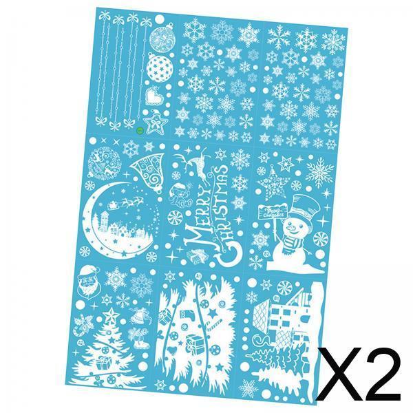 Christmas Decoration Window St - Snowflake Window Decal 评论和价格