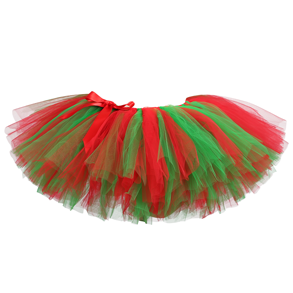 Girls Christmas Elf Tutu Skirt - Elf Costume Christmas 评论和价格