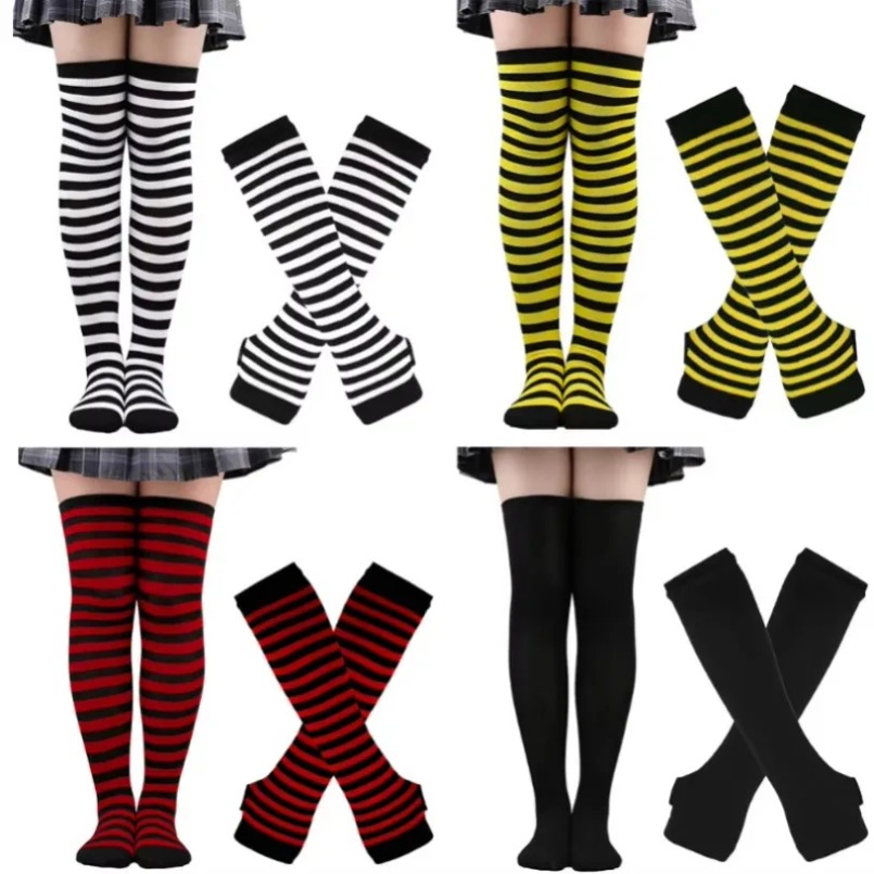 Women Thigh High Socks Arm Sle - Christmas Stocking Hanging 评论和价格