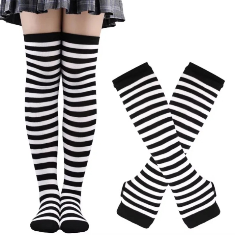 Women Thigh High Socks Arm Sle - Christmas Stocking Hanging 评论和价格