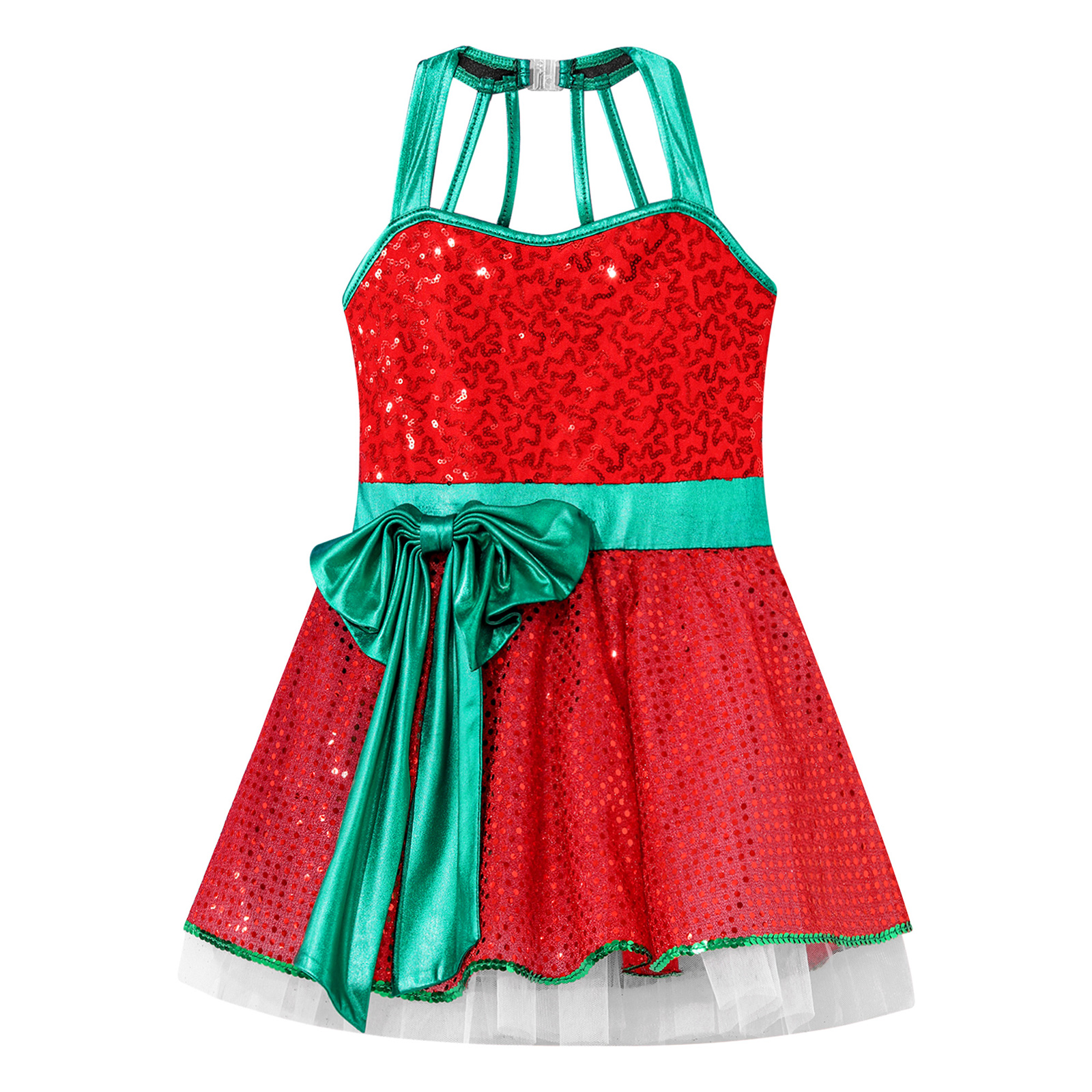 Girls Christmas Santa Elf Cost - Elf Costume Christmas 评论和价格