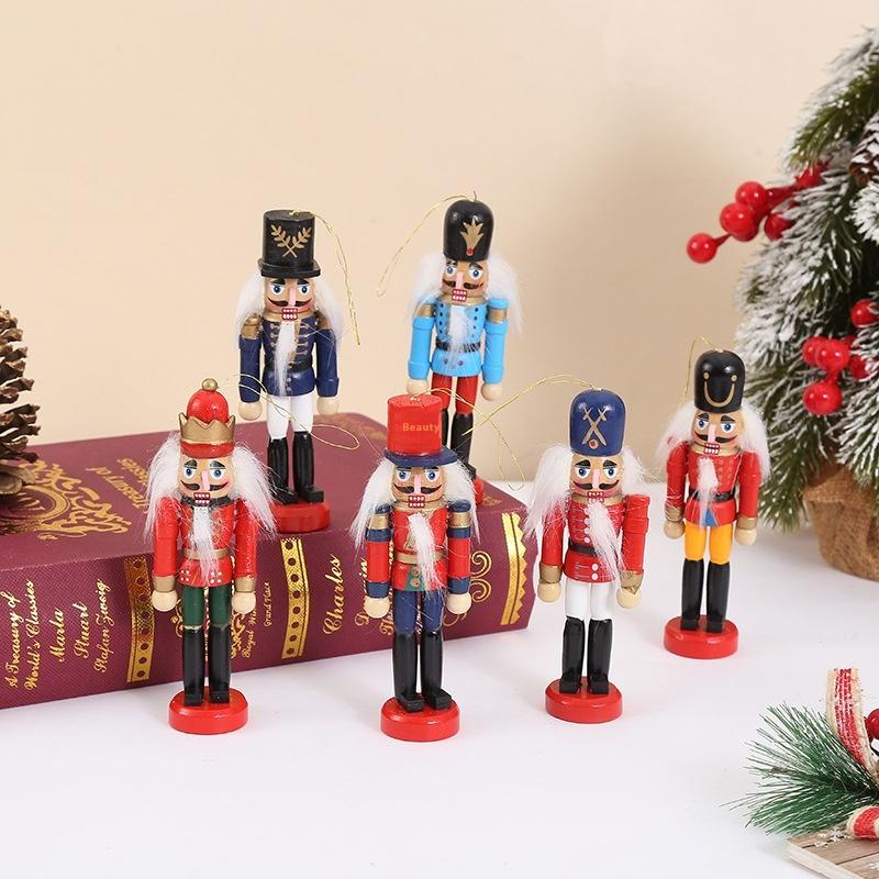 1/3/6Pcs Desktop Decor 12cm Mi - Nutcracker Figurine 评论和价格