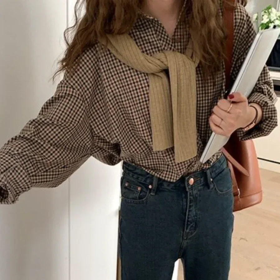 Plaid Shirt for Women's Autumn - Christmas Throw Blanket 评论和价格