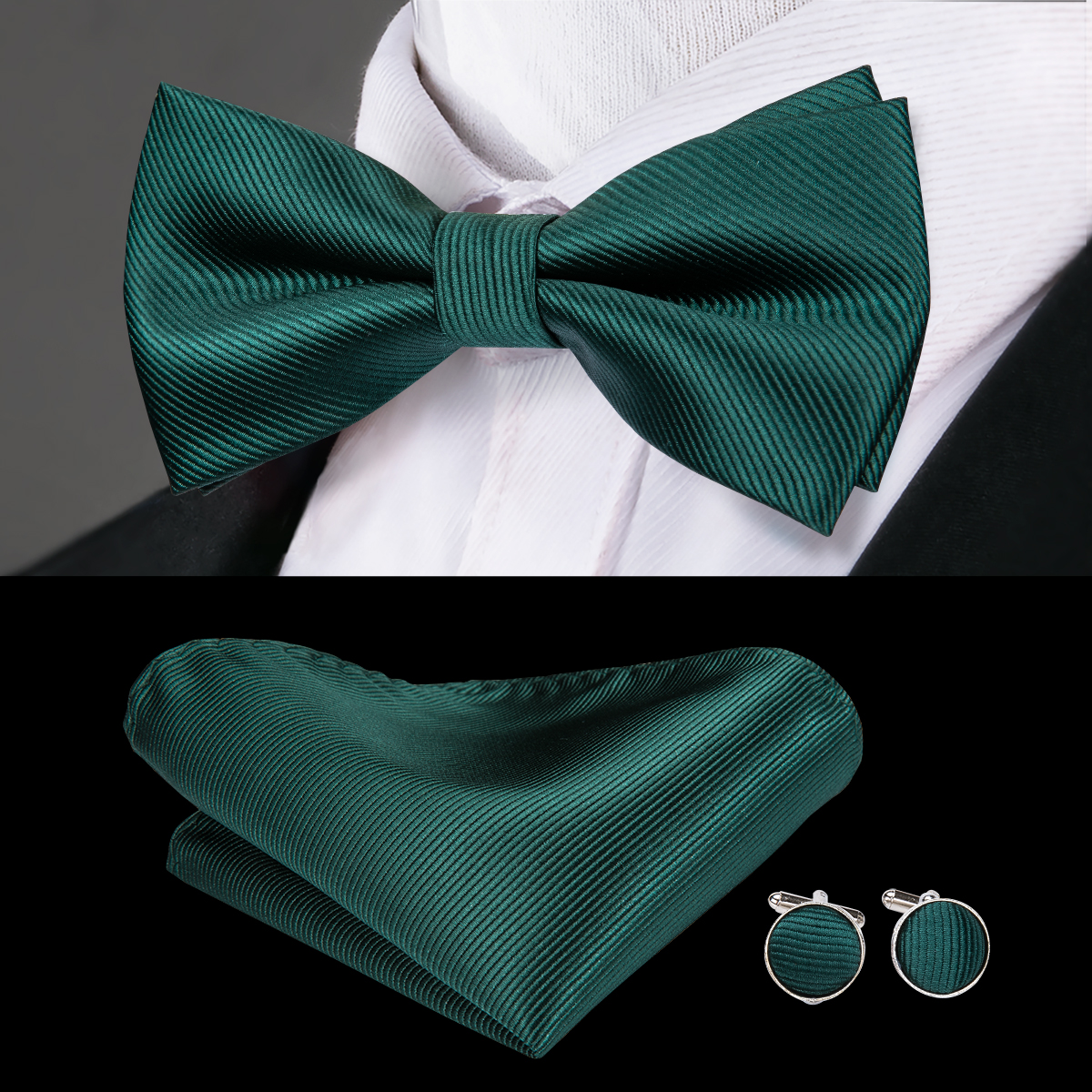 Hi-Tie Christmas Green Bow Tie - Christmas Throw Blanket 评论和价格
