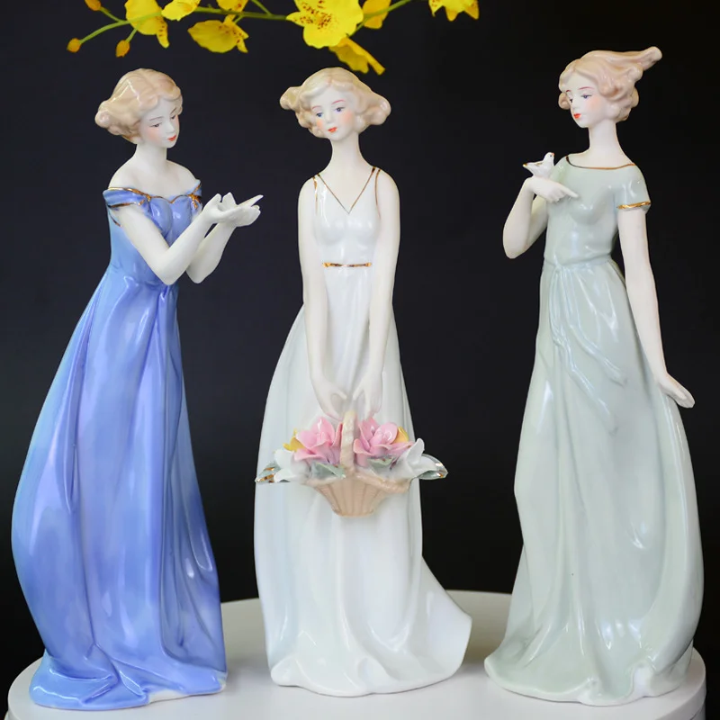 Europe Ceramic Beauty Figurine - Nutcracker Figurine 评论和价格