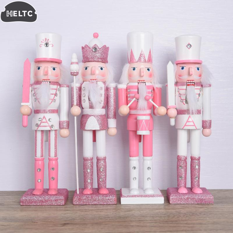 1Pcs 30CM Cartoon Walnut Soldi - Nutcracker Figurine 评论和价格