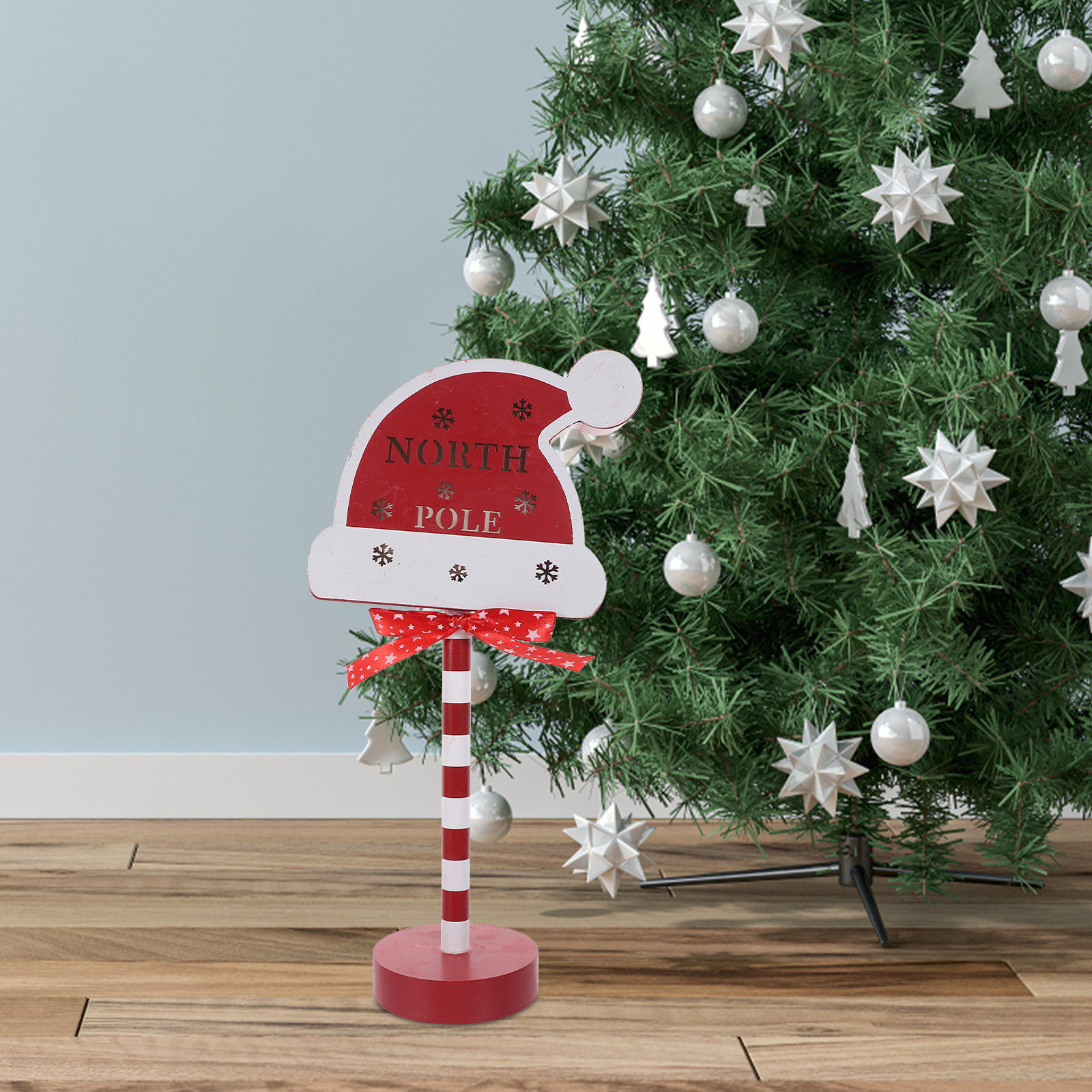 Exquisite Wooden Christmas Hat - Christmas Lights Outdoor 评论和价格