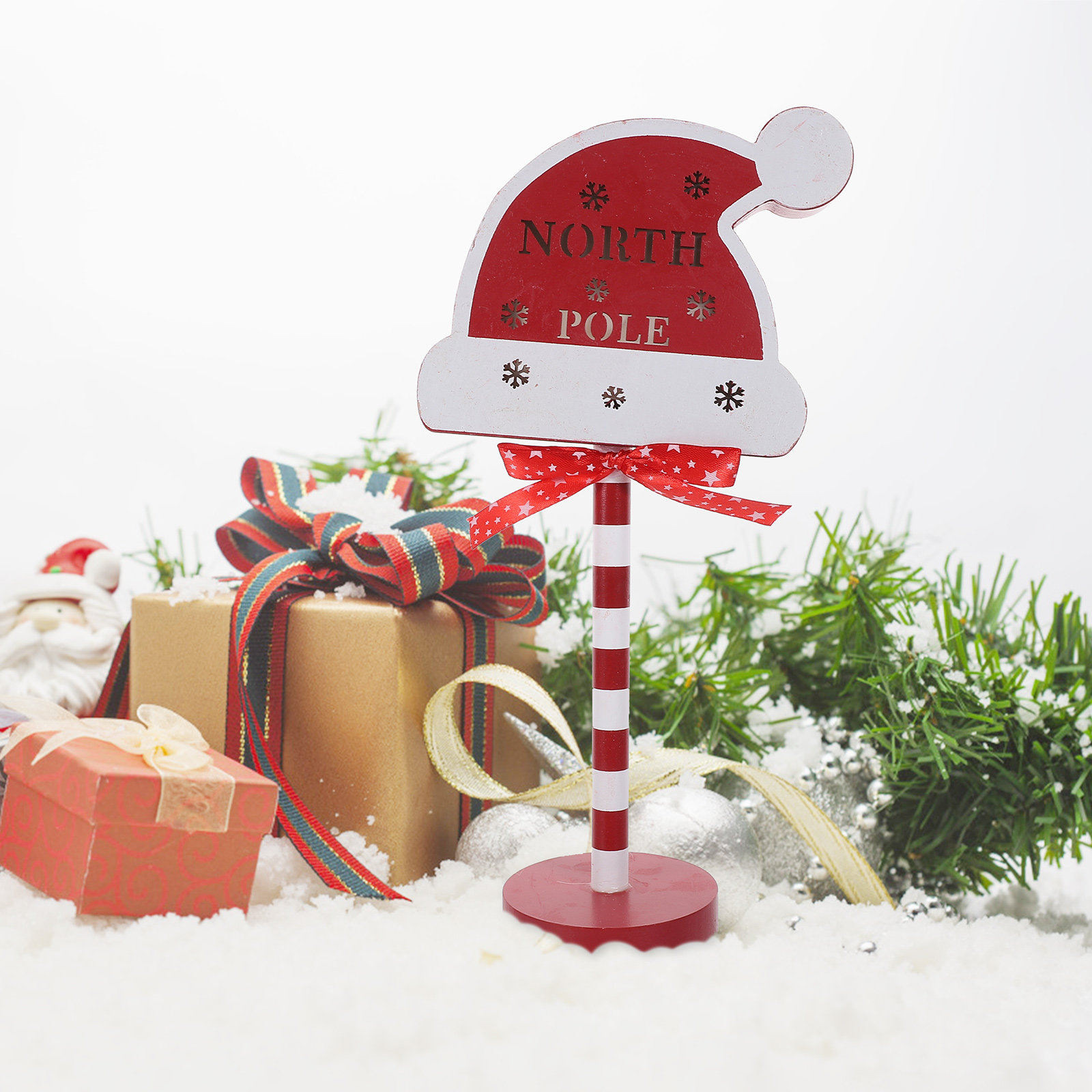 Exquisite Wooden Christmas Hat - Christmas Lights Outdoor 评论和价格