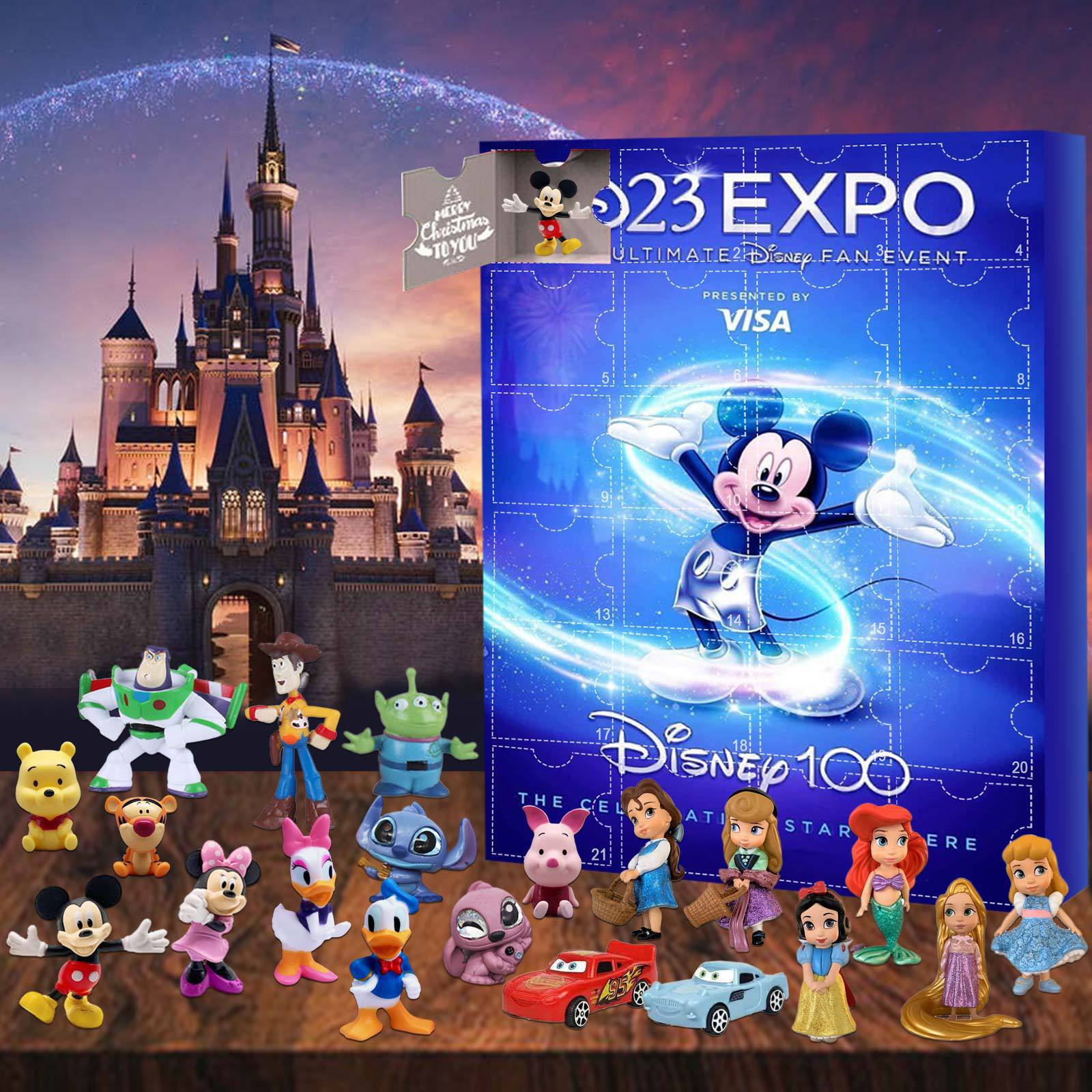 Cartoon Disney Christmas Adven - Advent Calendar Gift 评论和价格