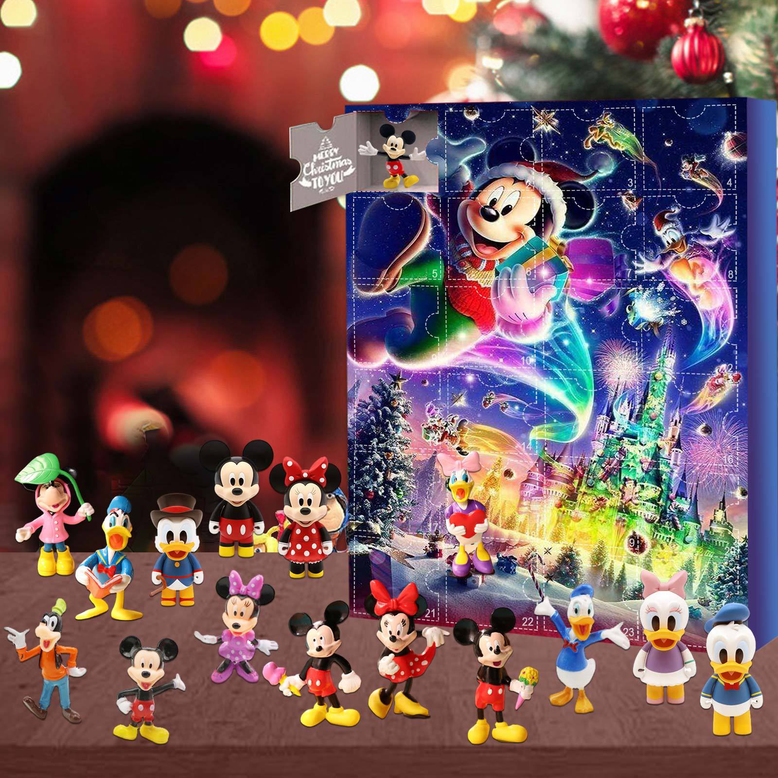 Cartoon Disney Christmas Adven - Advent Calendar Gift 评论和价格