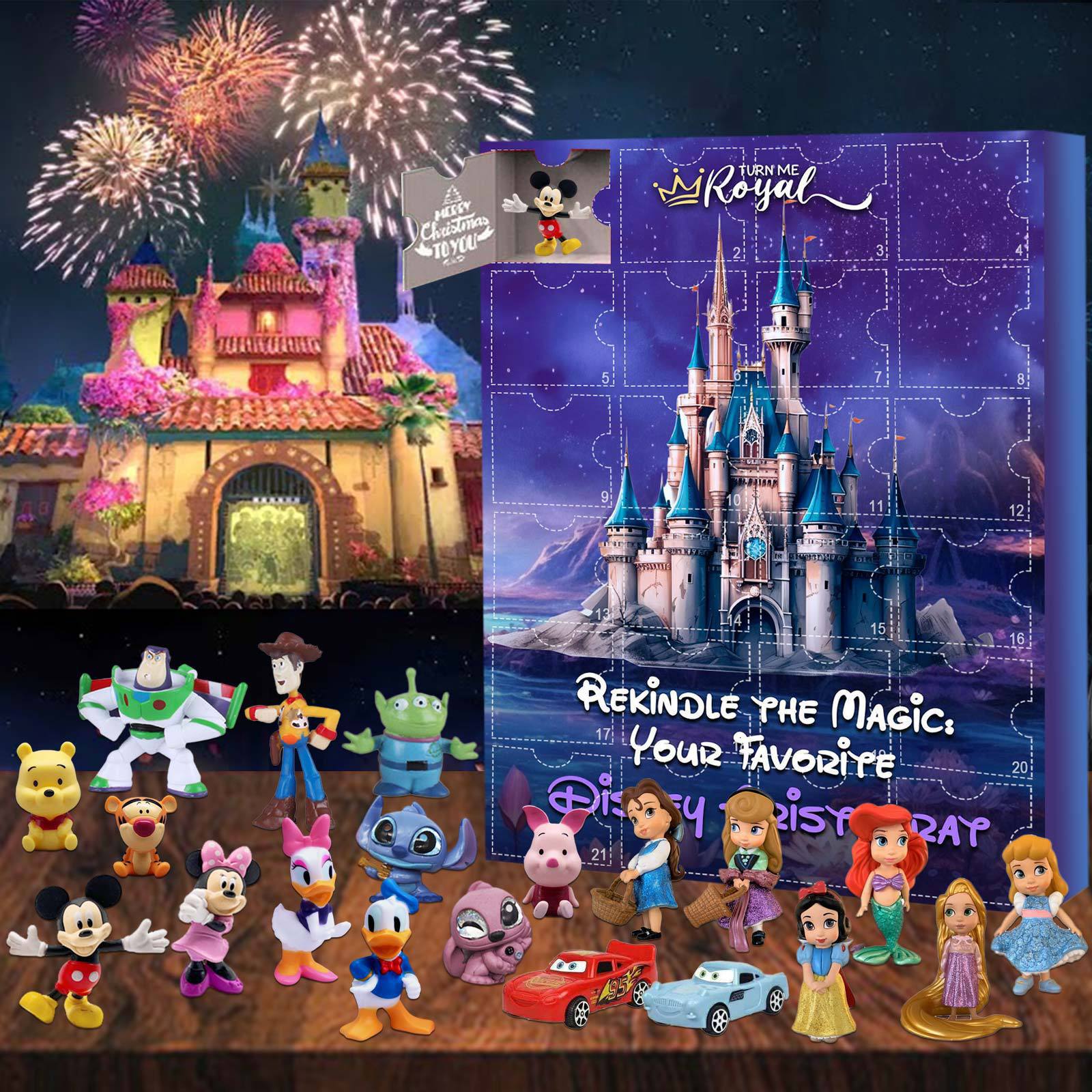 Cartoon Disney Christmas Adven - Advent Calendar Gift 评论和价格