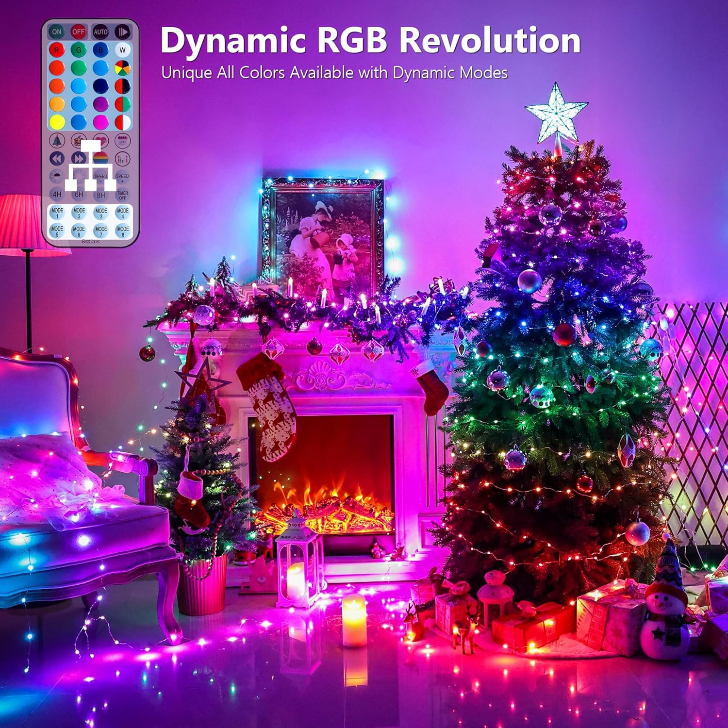 33ft 100 LED Red White Blue Fa - Led Fairy String Lights 评论和价格