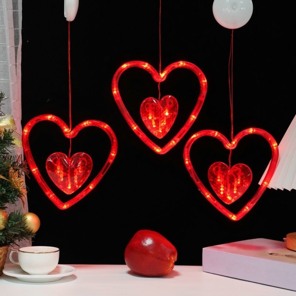 Creative Heart Curtain Fairy L - Led Fairy String Lights 评论和价格