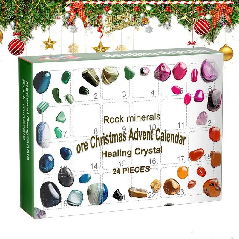 24 Day Stone Advent Calendar R - Advent Calendar Gift 评论和价格