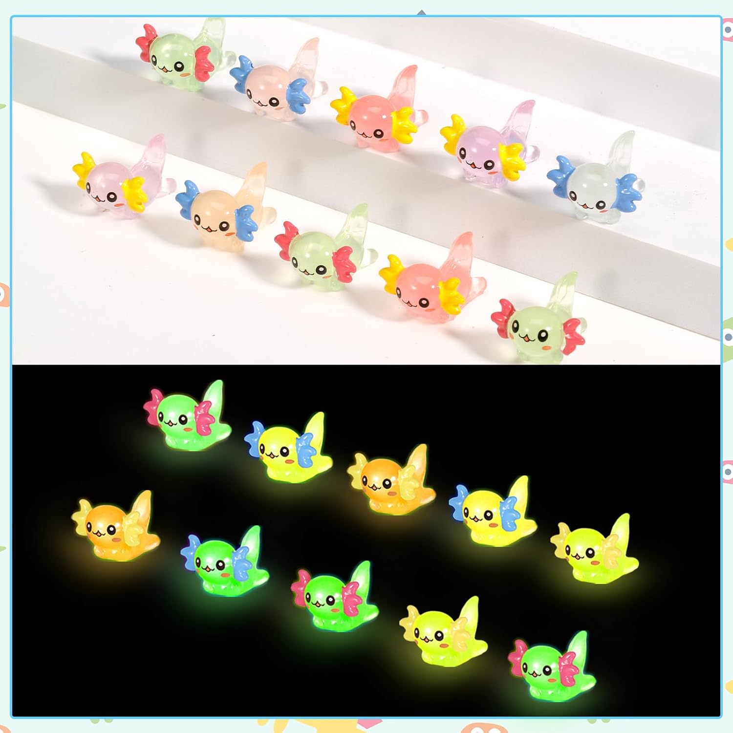 10/20pcs Mini Resin Axolotl Fi - Nutcracker Figurine 评论和价格