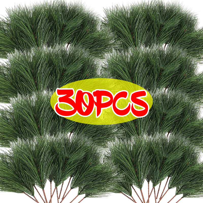 Fake Tree Leaves Branches Arti - Christmas Wreath Fake 评论和价格