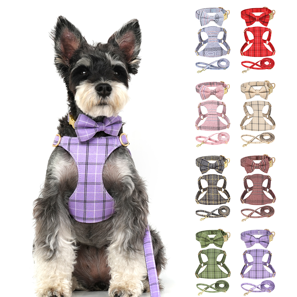 3pcs/set Dog Collar Harness le - Christmas Throw Blanket 评论和价格