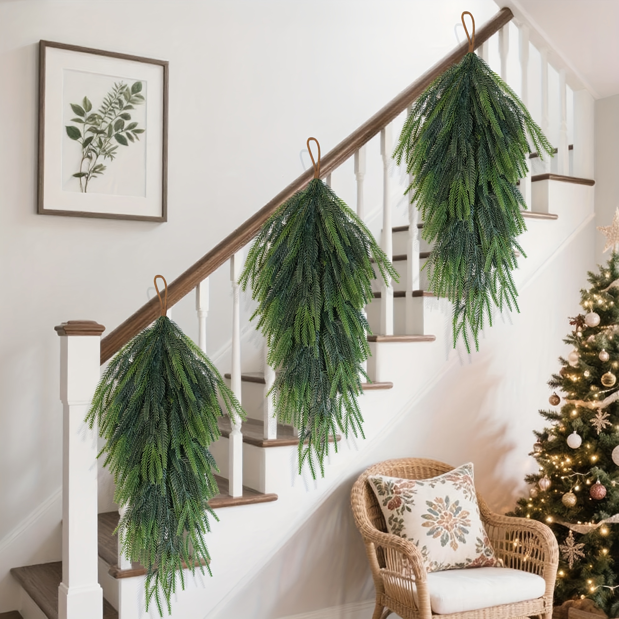 4pcs/2pcs Artificial Pine Need - Christmas Tree Artificial 评论和价格